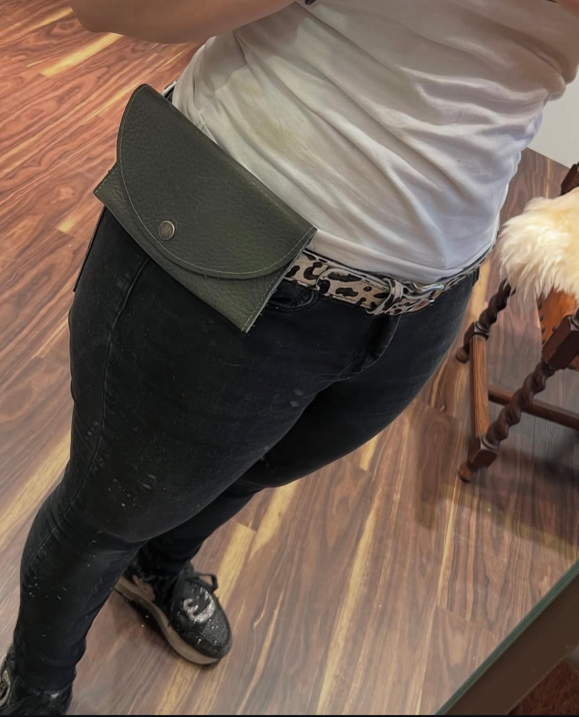 Leren Heuptasje (Zonder Riem)