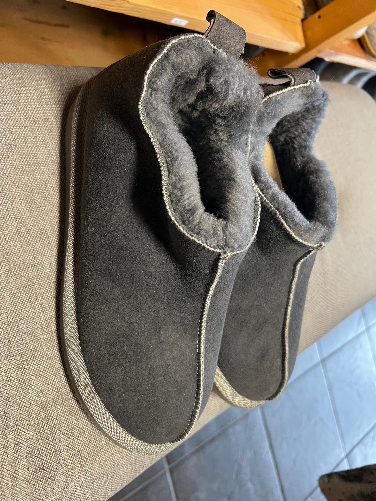 Lamsvacht Pantoffels