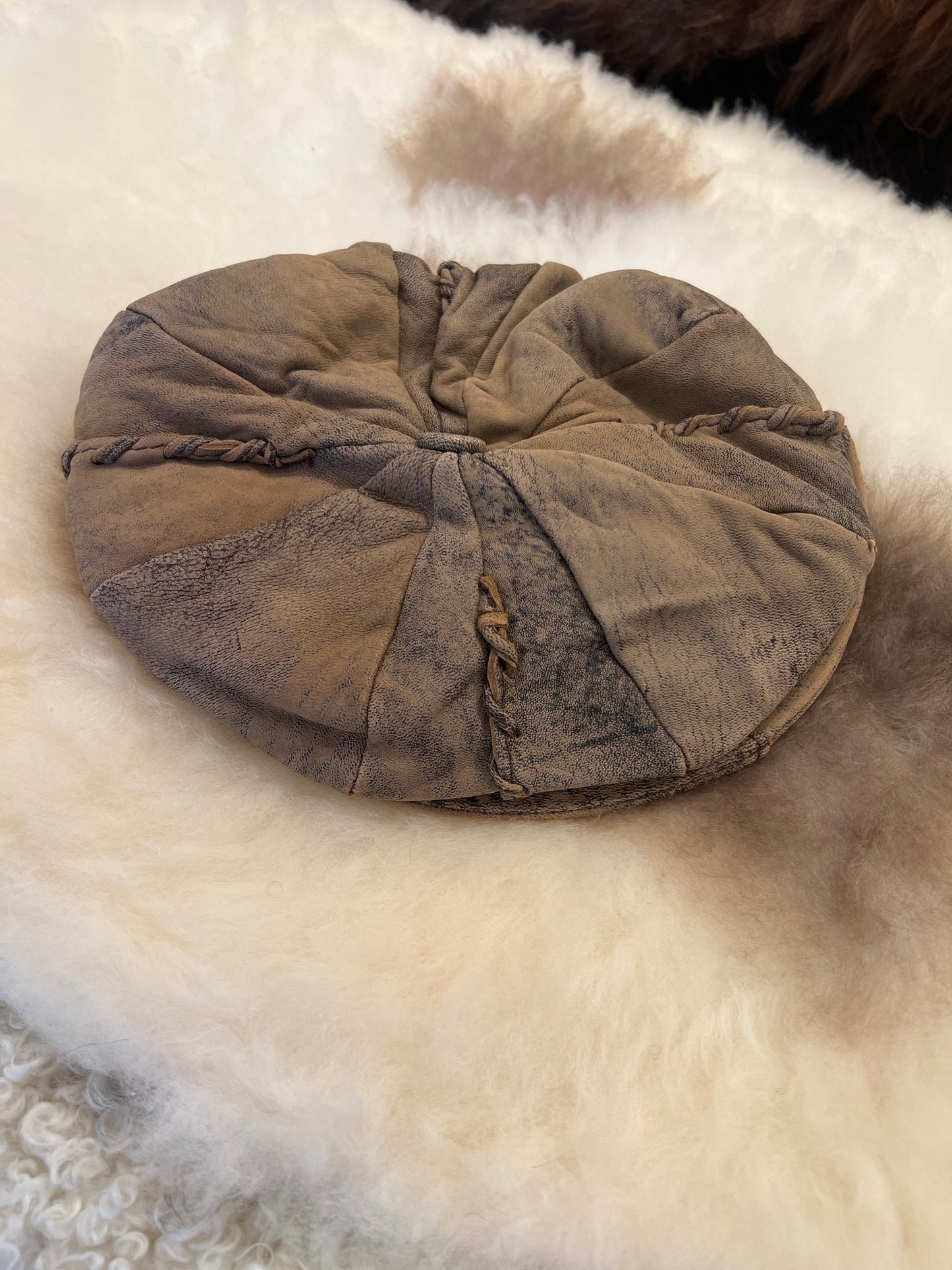 Leren Schapenvacht Pet