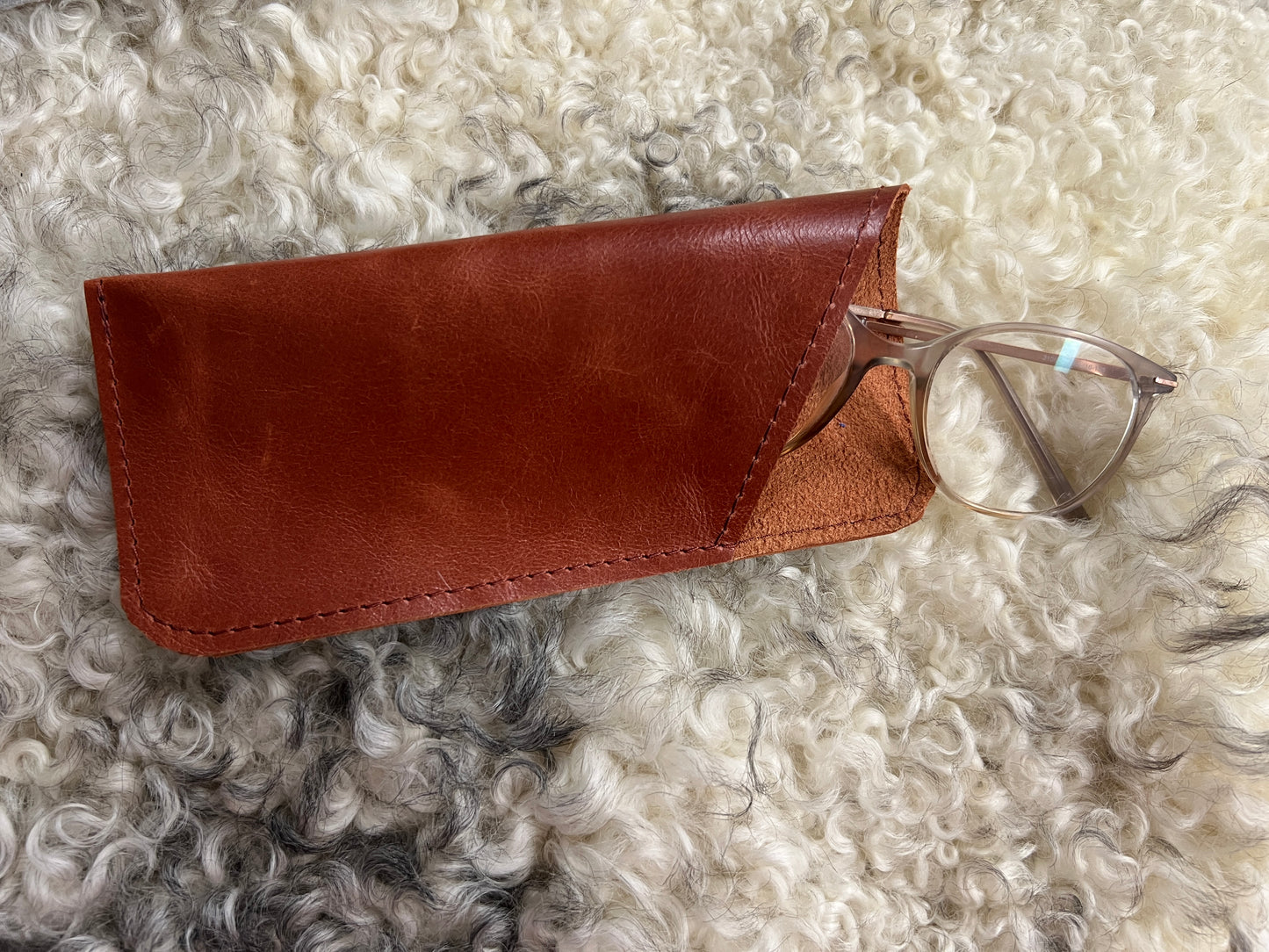 Leren Brillenhoesje