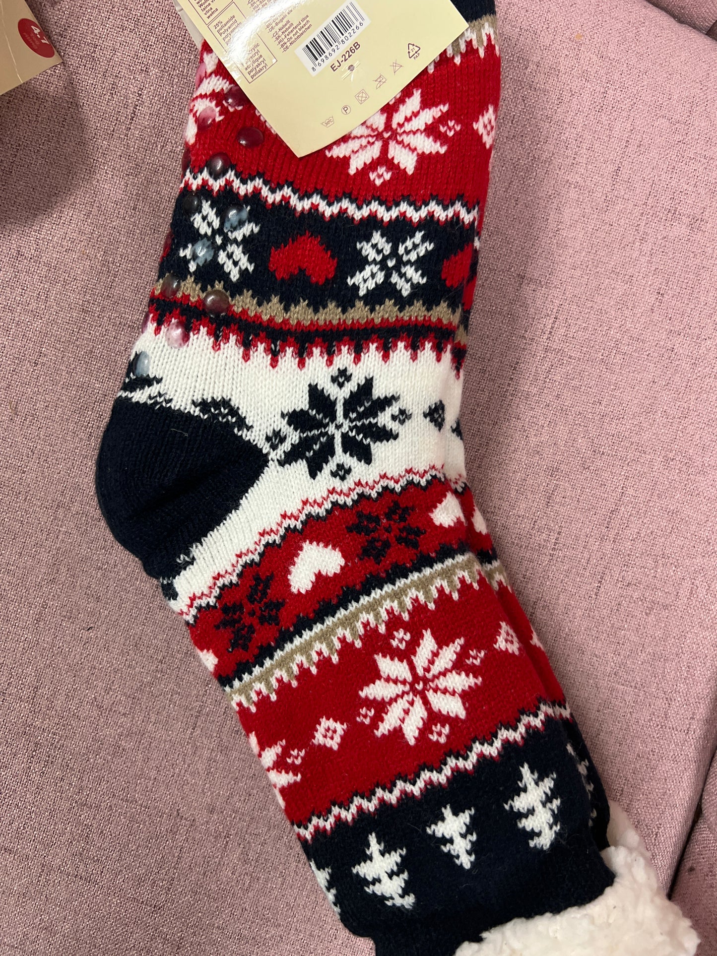 Wintersokken met Anti-Slip Zool OP=OP