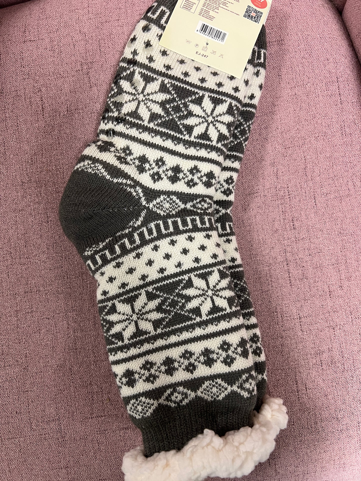 Wintersokken met Anti-Slip Zool OP=OP