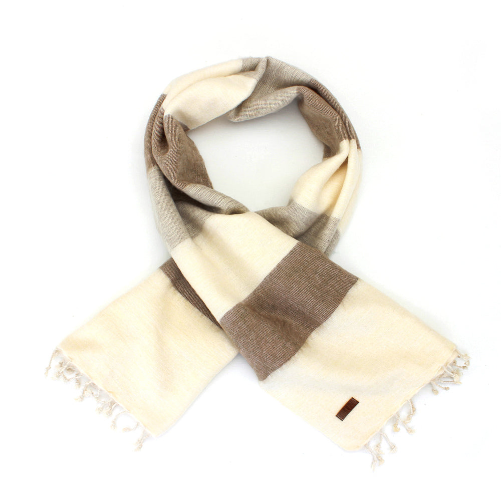 Schals aus gebürsteter Baumwolle